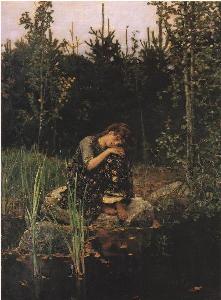 Viktor M. Vasnecov -  Alenuschka,1881