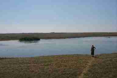 il laghetto &egrave; melmoso - a questa immagine &egrave; collegata l'immagine
ingrandita