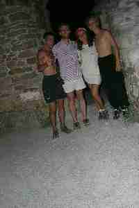 Michal sulla torre - a questa immagine &egrave;
collegata l'immagine ingrandita